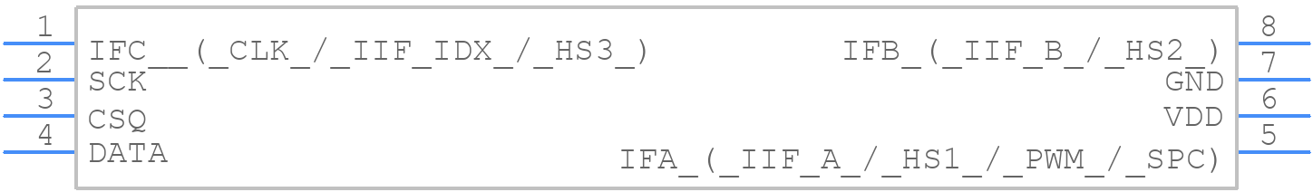 TLE5012BE3005XUMA1 - Infineon - PCB symbol