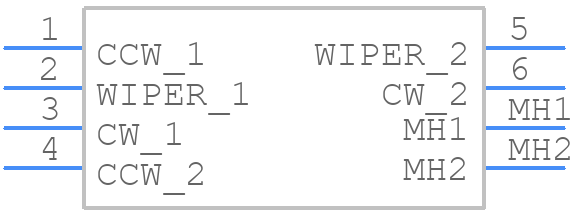 PS60M-0MC1BR100K - TT Electronics - PCB symbol