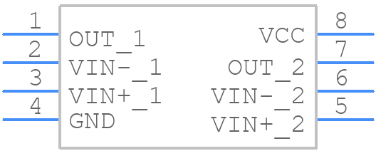 TS482IST - STMicroelectronics - PCB symbol