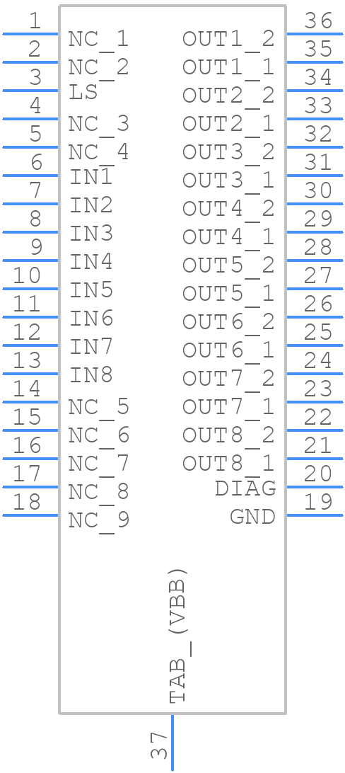 ITS4880R - Infineon - PCB symbol
