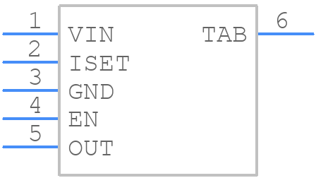 TS19601CP5 - Taiwan Semiconductor - PCB symbol