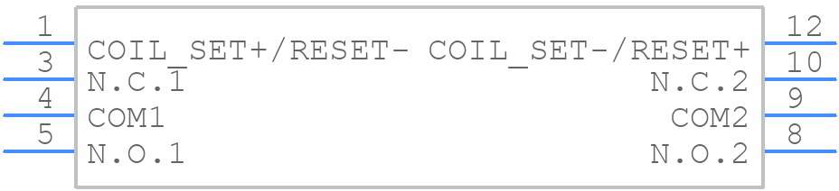 V23079C1101B301 - TE Connectivity - PCB symbol