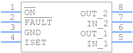 MAX1562ESA+T - Analog Devices - PCB symbol