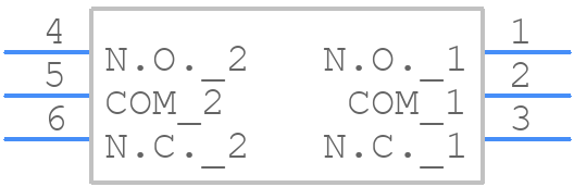SSSS820101 - ALPS Electric - PCB symbol