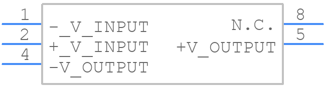 AM1LS-0505S-NZ - aimtec - PCB symbol