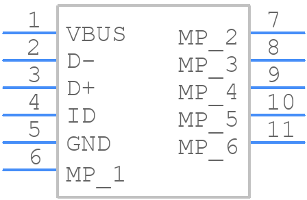 47346-1015 - Molex - PCB symbol