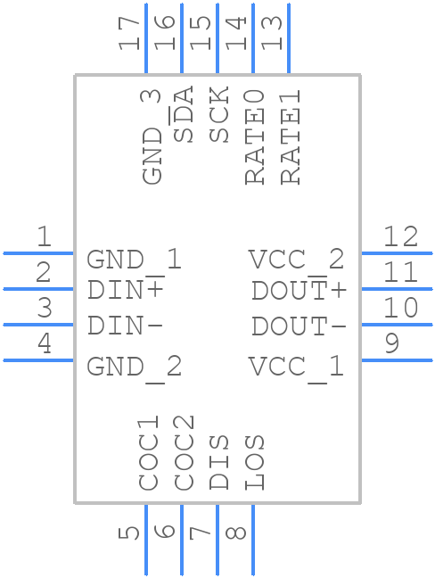HPA00503RGTR - Texas Instruments - PCB symbol