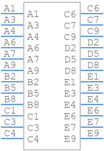 07311000019 - HARTING - PCB symbol