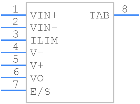 OPA547F/500 - Texas Instruments - PCB symbol