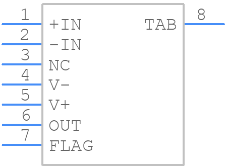 OPA551FAKTWT - Texas Instruments - PCB symbol