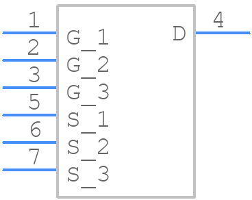 SQM200N04-1m7L_GE3 - Vishay - PCB symbol