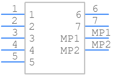 67490-1221 - Molex - PCB symbol