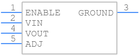 NCP5661DT33RKG - onsemi - PCB symbol