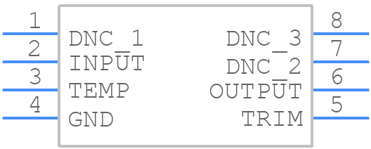 LT1019ACN85#PBF - Analog Devices - PCB symbol