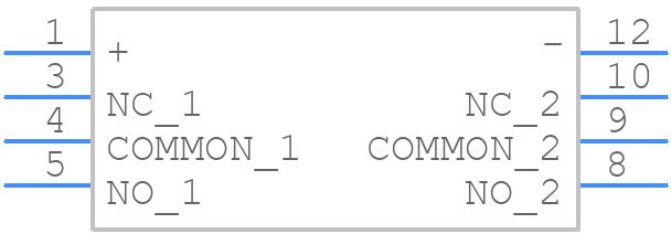 V23079A1008B301 - TE Connectivity - PCB symbol
