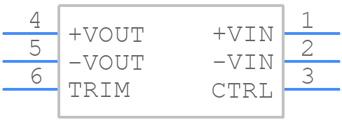 RP30-4805SFW - RECOM Power - PCB symbol