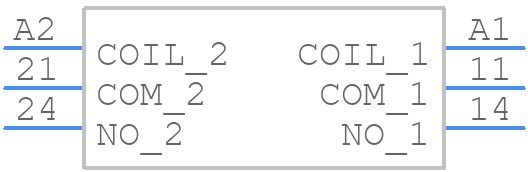 9-1393243-9 - TE Connectivity - PCB symbol