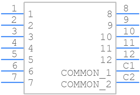 56SP30-01-2-06N - Grayhill - PCB symbol