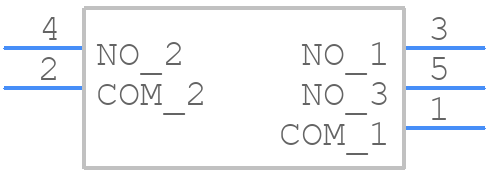 B3SN-3112P - OMRON Electronics - PCB symbol