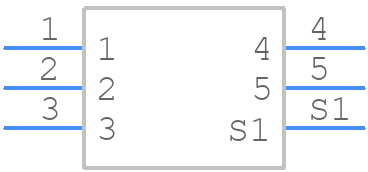 T4145035021-001 - TE Connectivity - PCB symbol