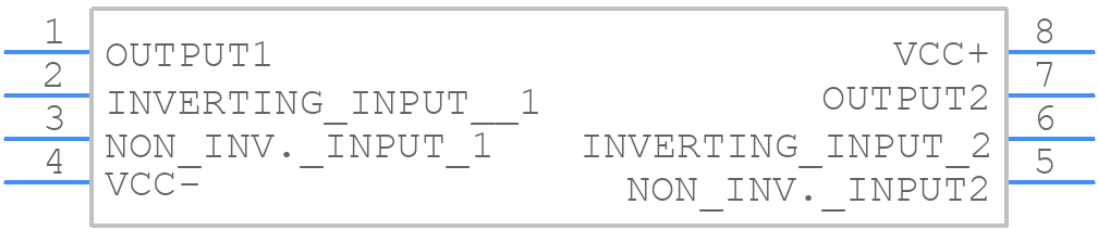 TSH82IYDT - STMicroelectronics - PCB symbol