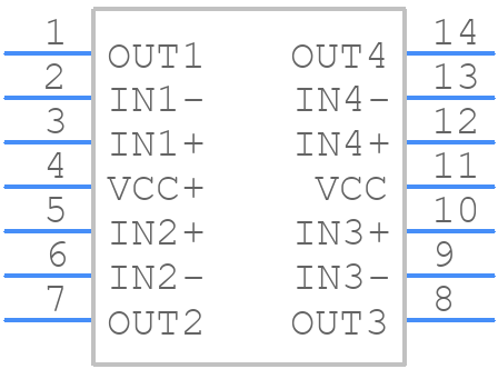 TS9224IYPT - STMicroelectronics - PCB symbol