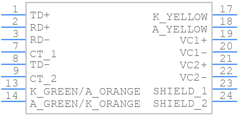 JK0-0144NL - Yageo Group - PCB symbol