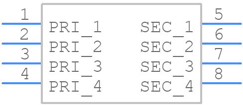 FS16-2250-C2 - Triad Magnetics - PCB symbol