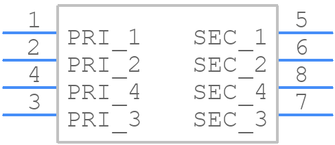 FP16-1500 - Triad Magnetics - PCB symbol
