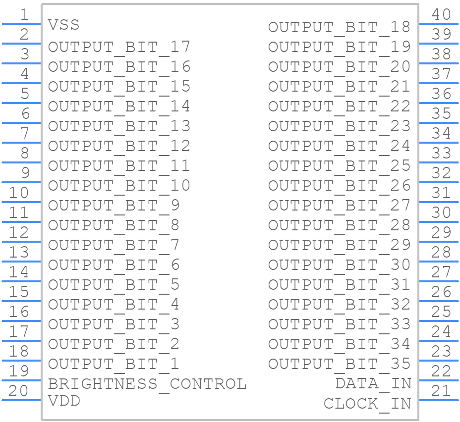 MM5451YN - Microchip - PCB symbol
