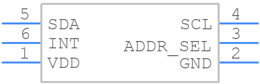 APDS-9300-020 - Avago Technologies - PCB symbol