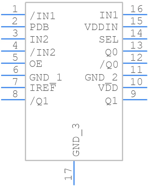 SY75572LMG - Microchip - PCB symbol