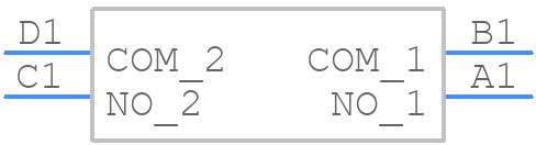 JJBV0UG335NONPRTR - TE Connectivity - PCB symbol