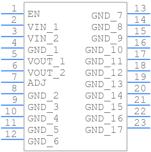 MIC69502WR-TR - Microchip - PCB symbol