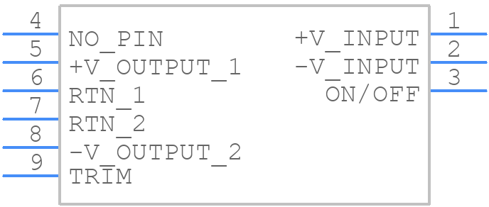 JCP4024D15 - XP POWER - PCB symbol