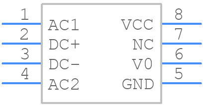 ACPL-K376-060E - Avago Technologies - PCB symbol