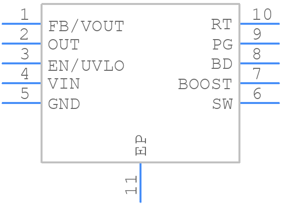 LT3973EMSE#PBF - Analog Devices - PCB symbol