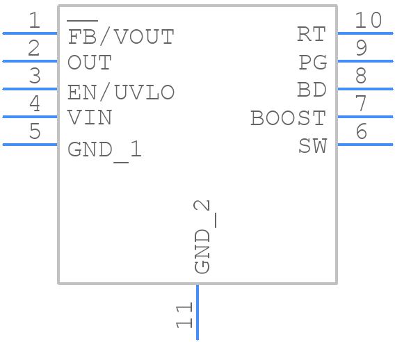 LT3973IMSE-5#PBF - Analog Devices - PCB symbol