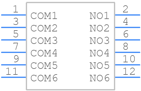 TDA06H0SB1 - C & K COMPONENTS - PCB symbol