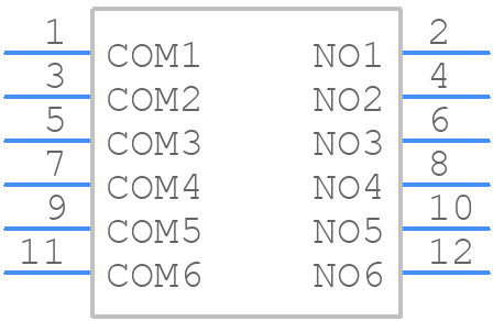 TDA06H0SB1 - LITTELFUSE - PCB symbol