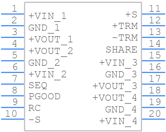 BRFS150 - Cosel - PCB symbol
