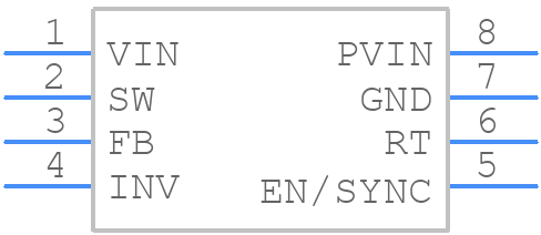 BD9060F-CE2 - ROHM Semiconductor - PCB symbol
