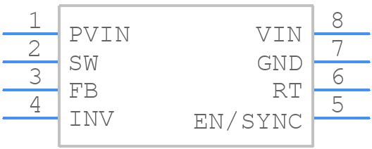 BD9007F-E2 - ROHM Semiconductor - PCB symbol