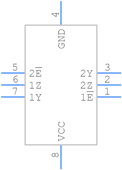 NX3L2G384GM,125 - NXP - PCB symbol