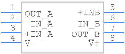 LTC6256HTS8#TRPBF - Analog Devices - PCB symbol