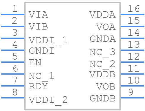 SI82390CD-IS - Silicon Labs - PCB symbol