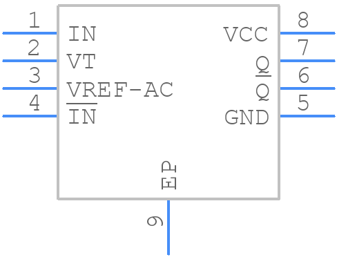 SY58604UMG-TR - Microchip - PCB symbol