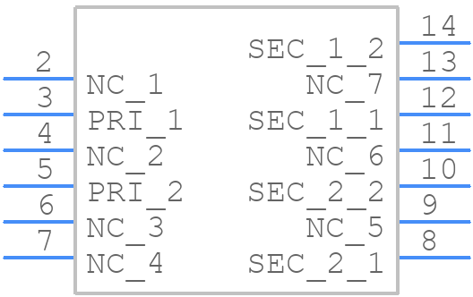 SNX-R1545 - Santronix - PCB symbol
