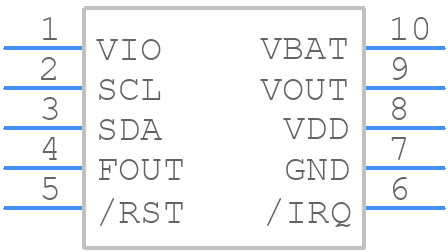 RX8130CE B0 - Epson Timing - PCB symbol