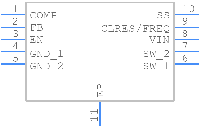 ADP1614ACPZ-R7 - Analog Devices - PCB symbol